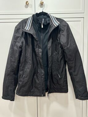 J.Lindeberg 2-Piece Golf Jacket System Windbreaker & Zip Layer M/L